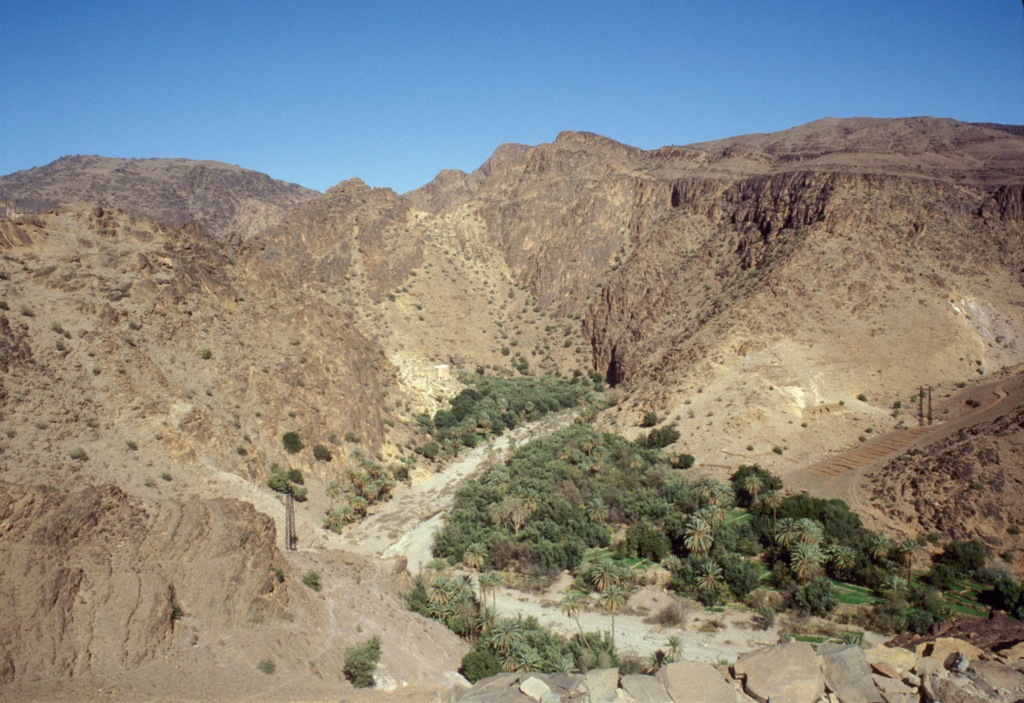 Al fondo della valle dello oued Tata